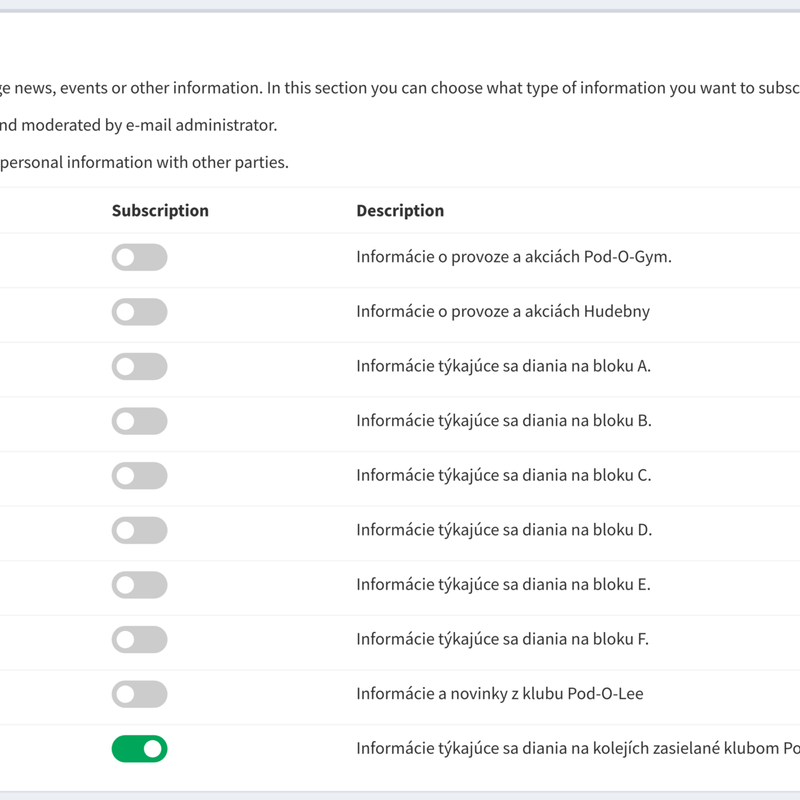 Email conferences in Hydra
